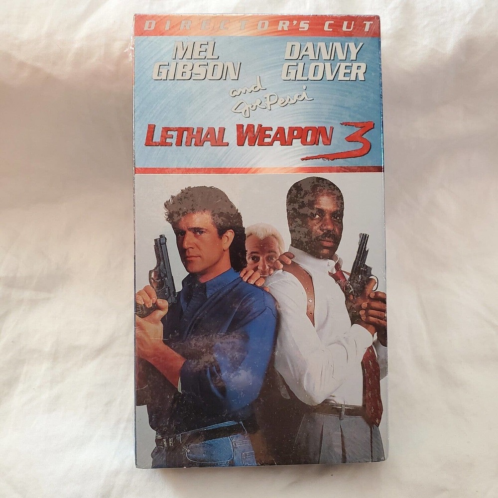 Lethal Weapon 3 (VHS, 1998, Directors Cut) NEW Watermark Sealed